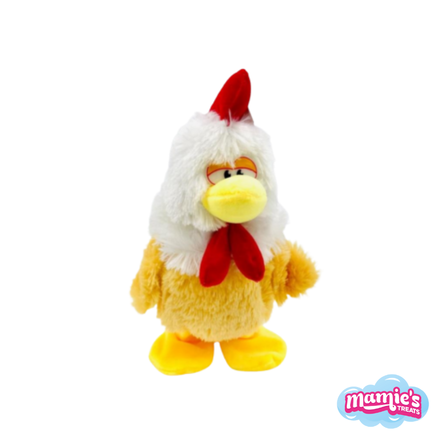 interactive rooster plush