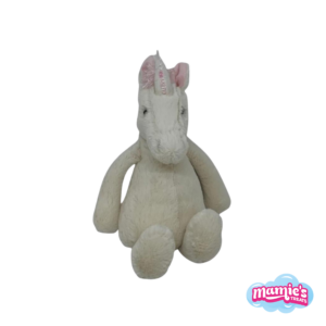 bashful unicorn plush toy