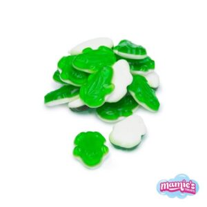 green gummy frogs