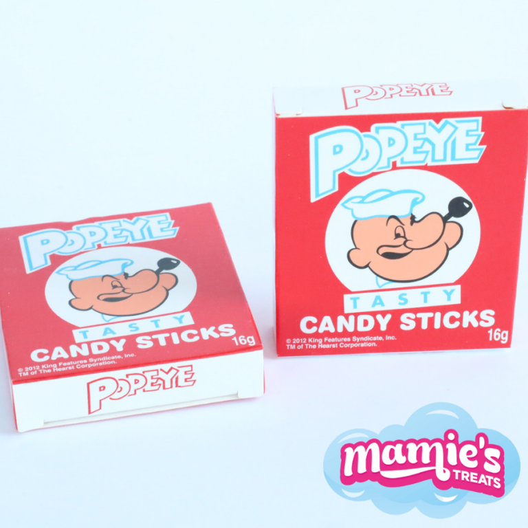 Popeye Candy Sticks | Mamie's Treats